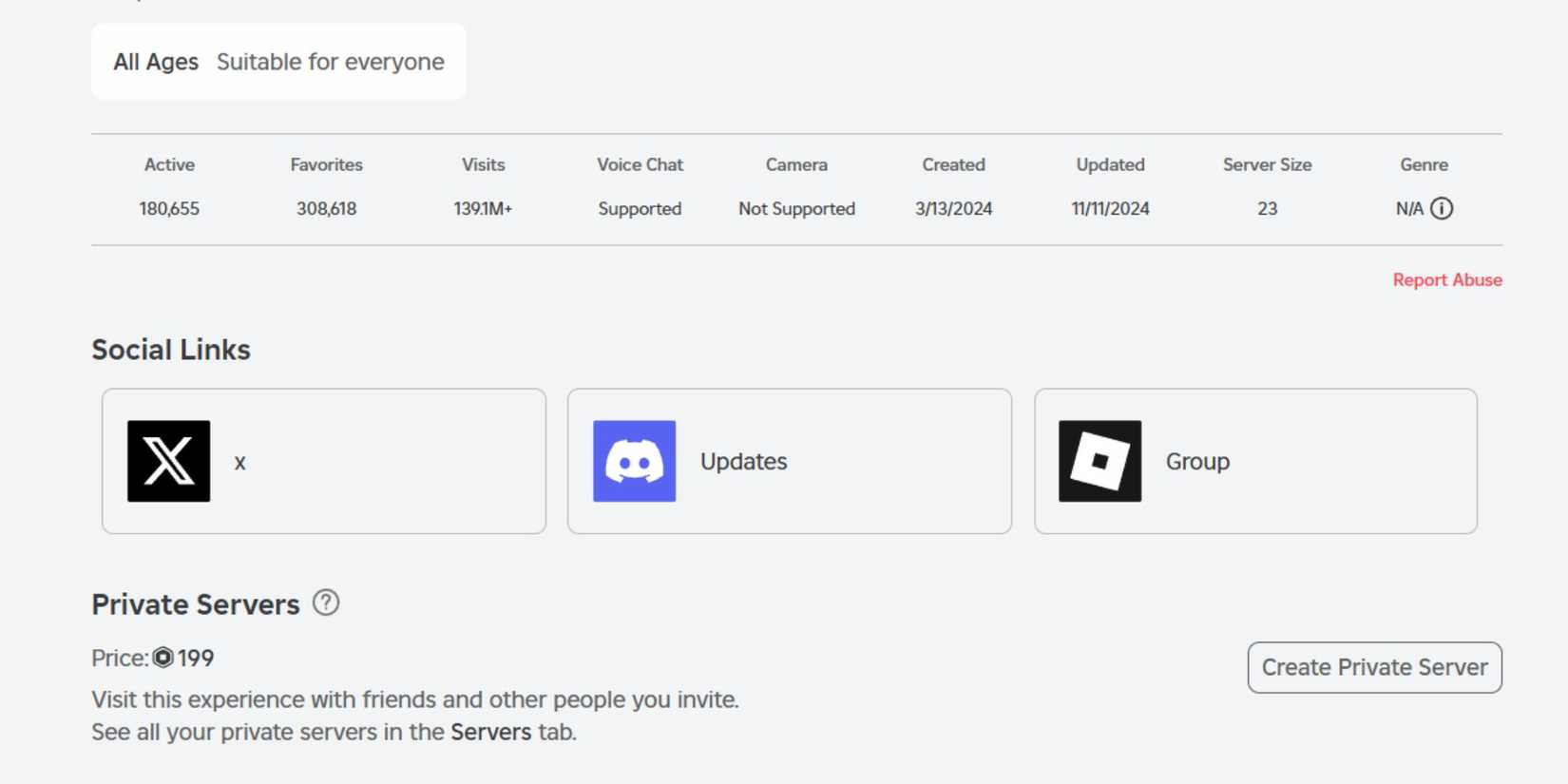 Fisch private server