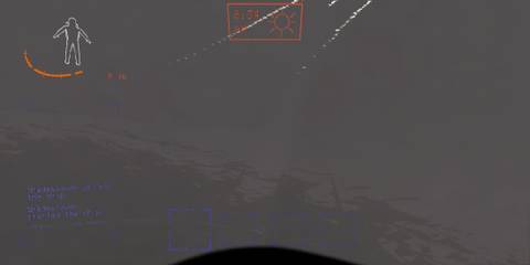 Moon Exterior In Foggy Weather