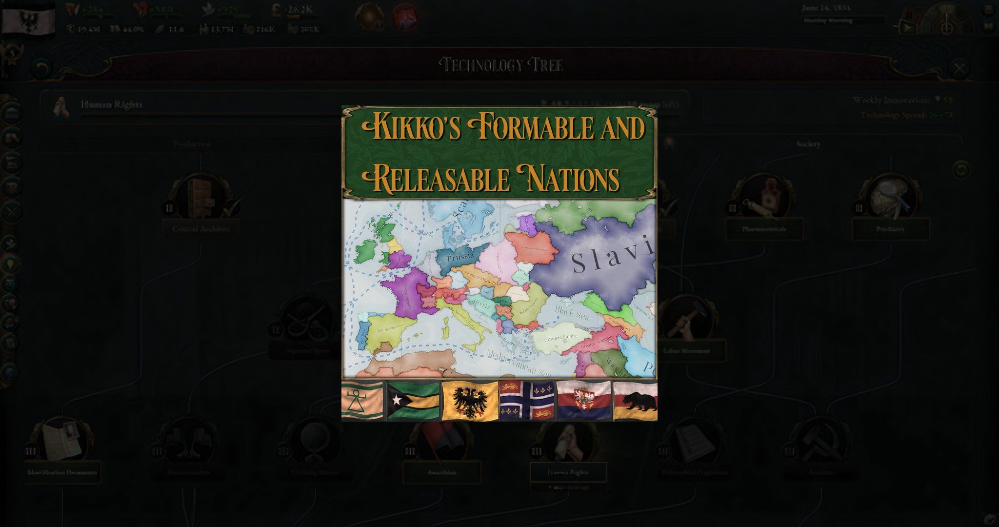 Formable and Releasable Nations