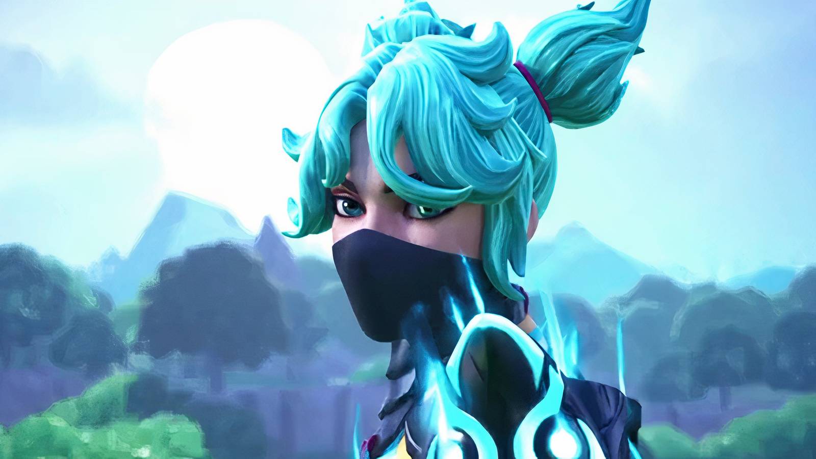 Fortnite Chapter 6 Season 1 blue haired skin-1