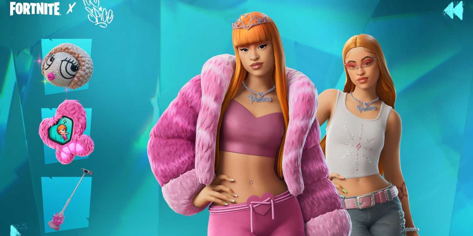 fortnite ice spice cosmetic sets