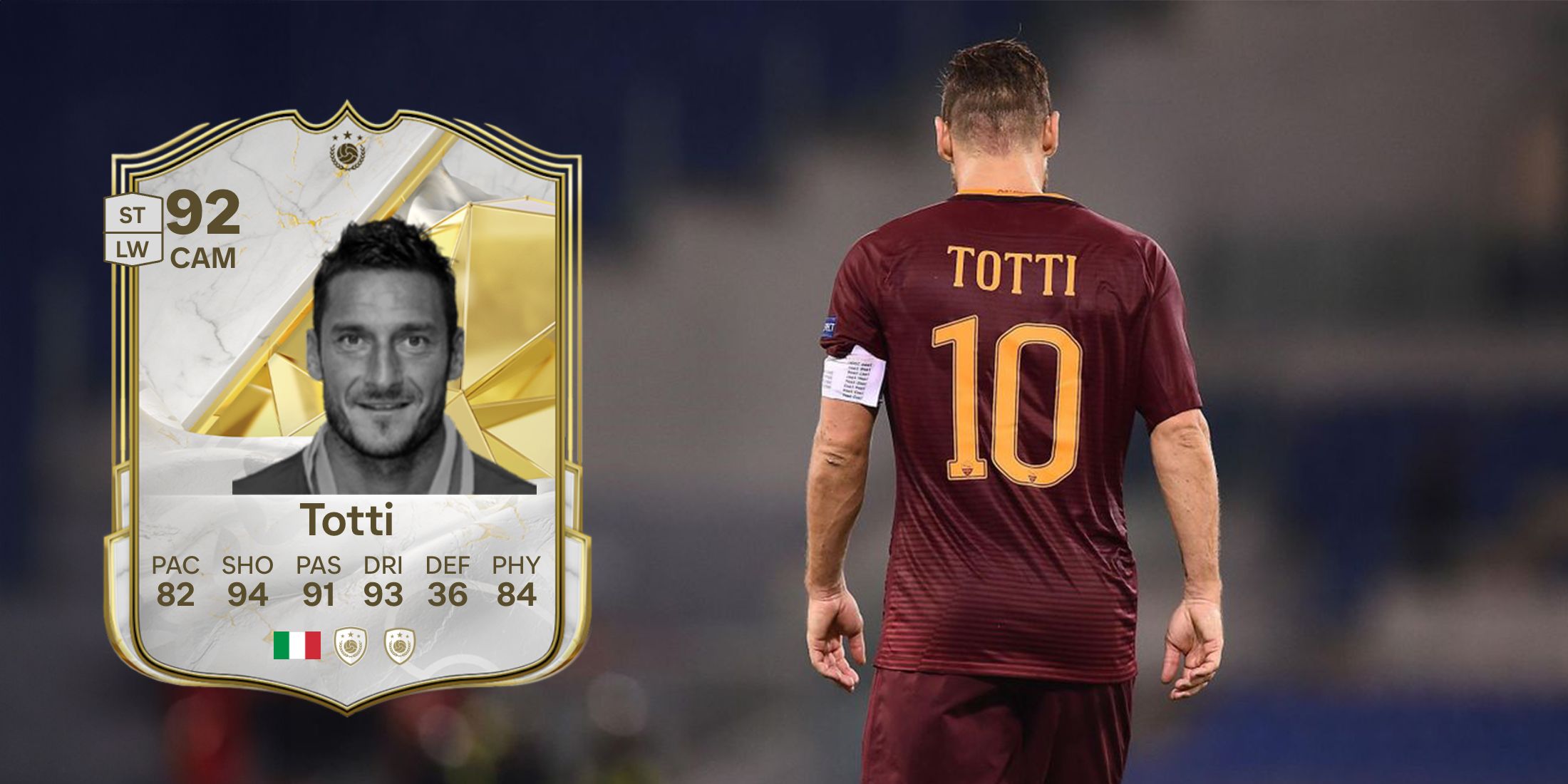 Francesco Totti EA Sports FC 25 Ultimate Team Card