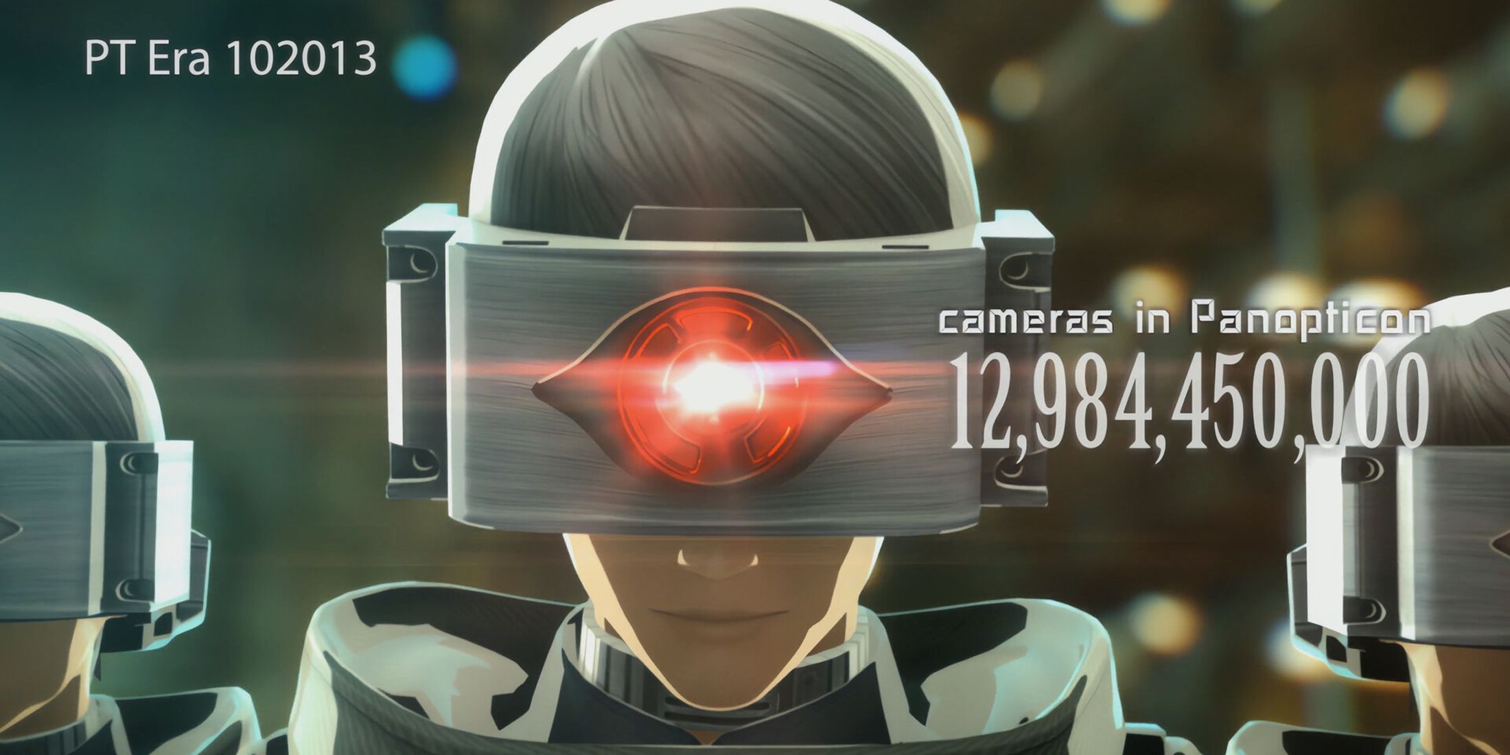 FREEDOM WARS Remastered game cameras in panopticon