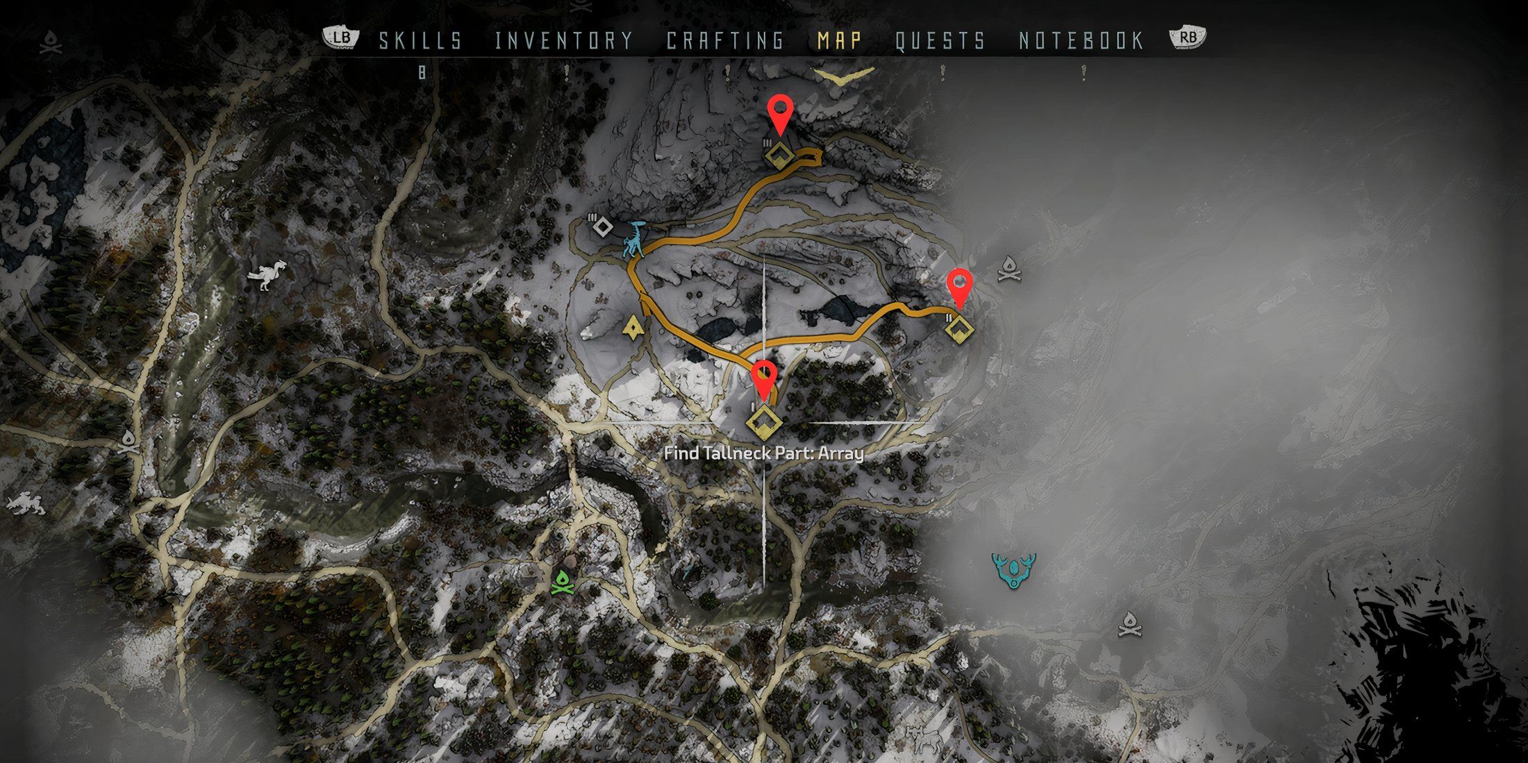 Frostfigures Tallneck Missing Parts Locations 