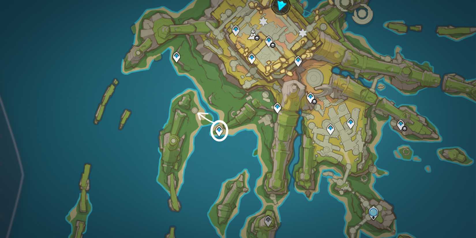 furnace of fiery embers 1 location in genshin impact