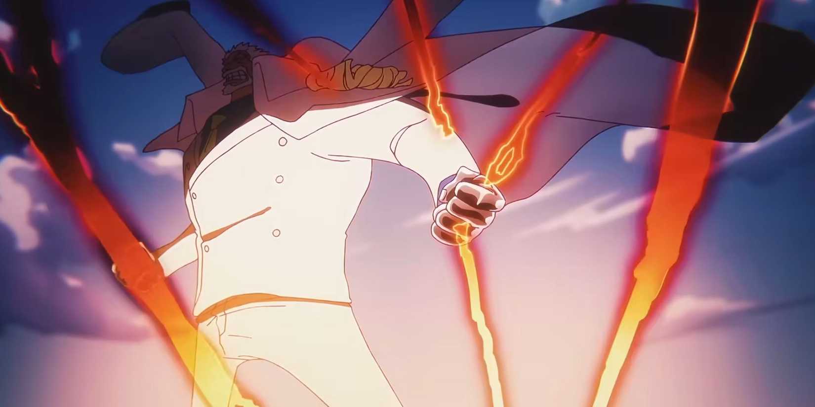 Garp against Kuzan 3-1