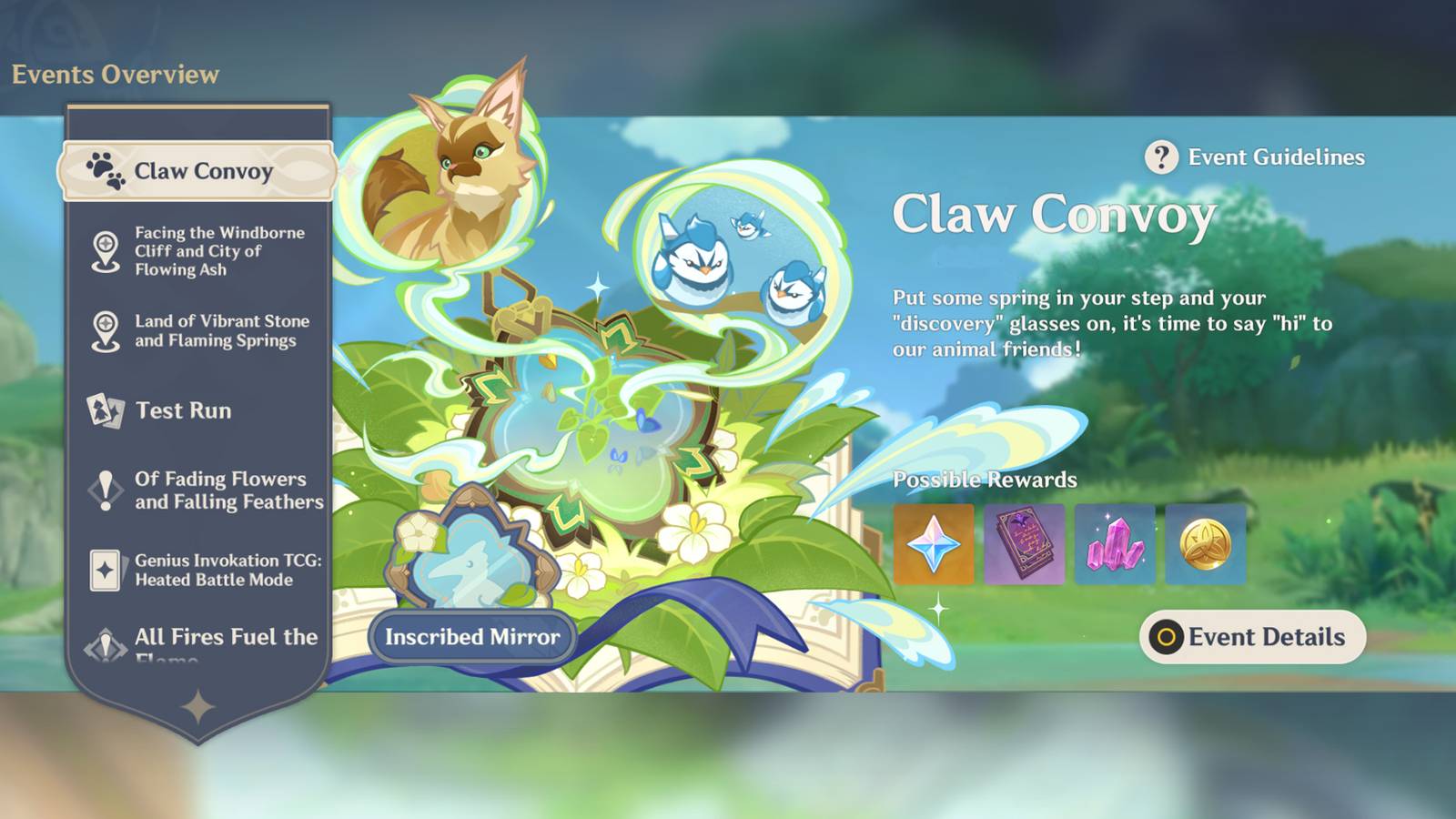 Genshin Impact - Claw Convoy Event Guide (Our Animal Friends Quest)