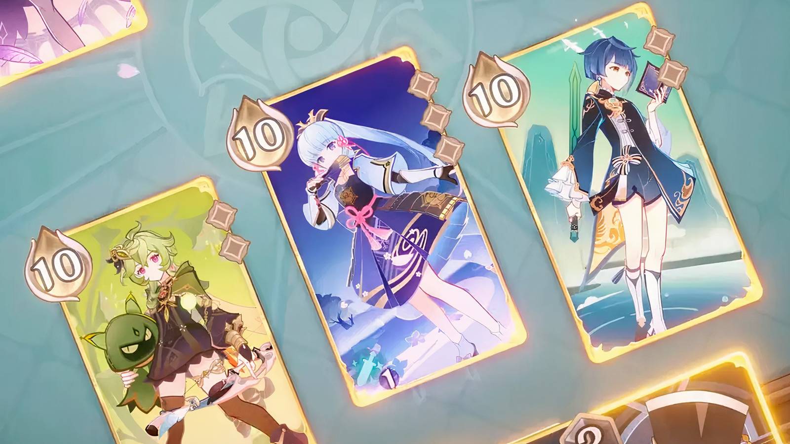 Genshin Impact is releasing a physical Genius Invokation TCG