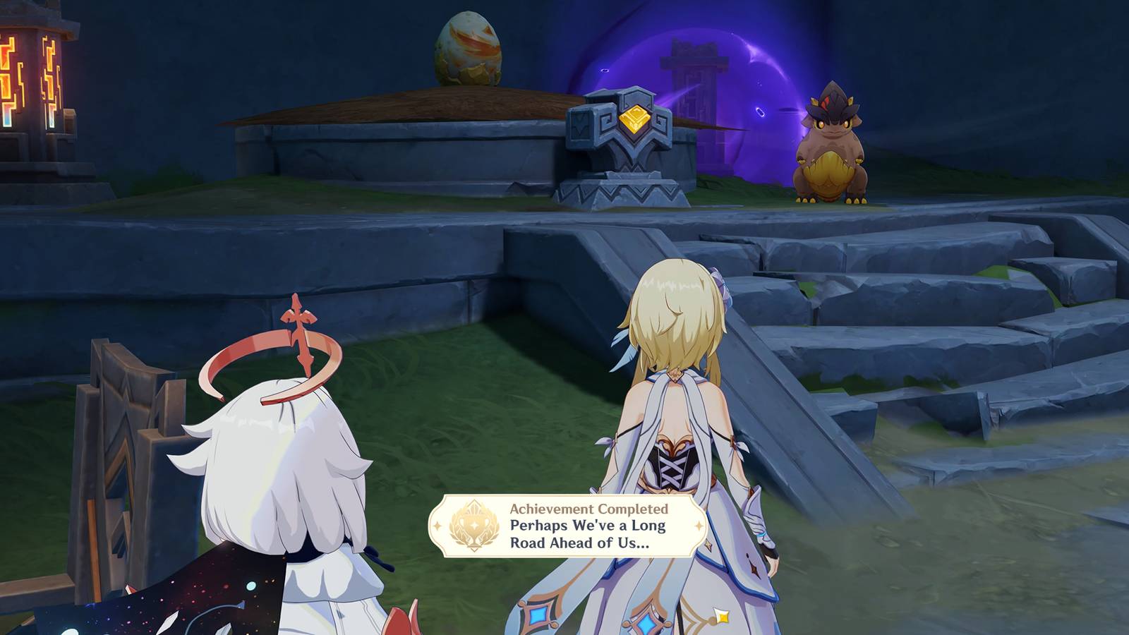 Genshin Impact Isle Of Tozoz Puzzle Guide The Lone Isle Named Night Quest (Perhaps We've a Long Road Ahead of Us... Achievement)