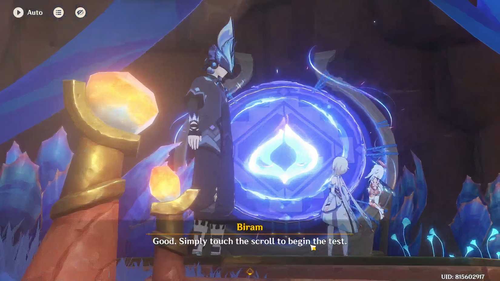 Genshin Impact  - Masters of the Night-Wind Tribal Quest 2