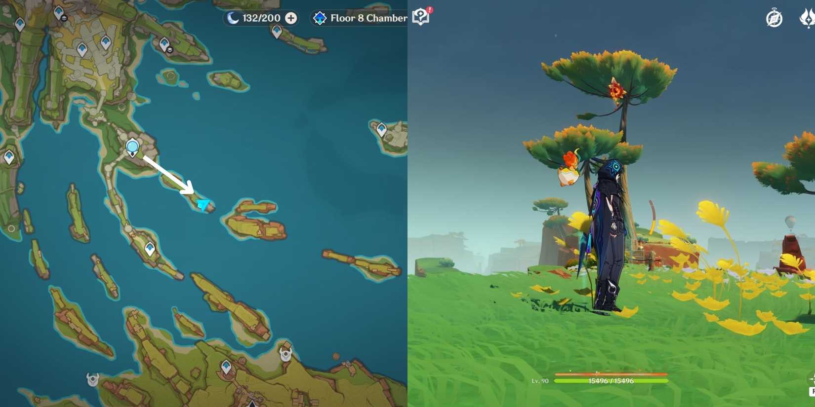 Genshin Impact- Ochkanatlan Pyroculus Location 1