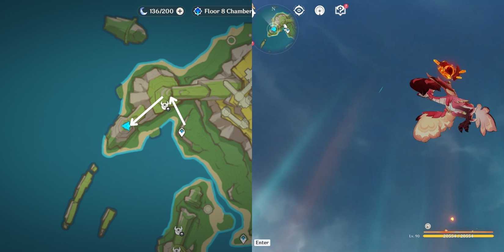 Genshin Impact- Ochkanatlan Pyroculus Location 13