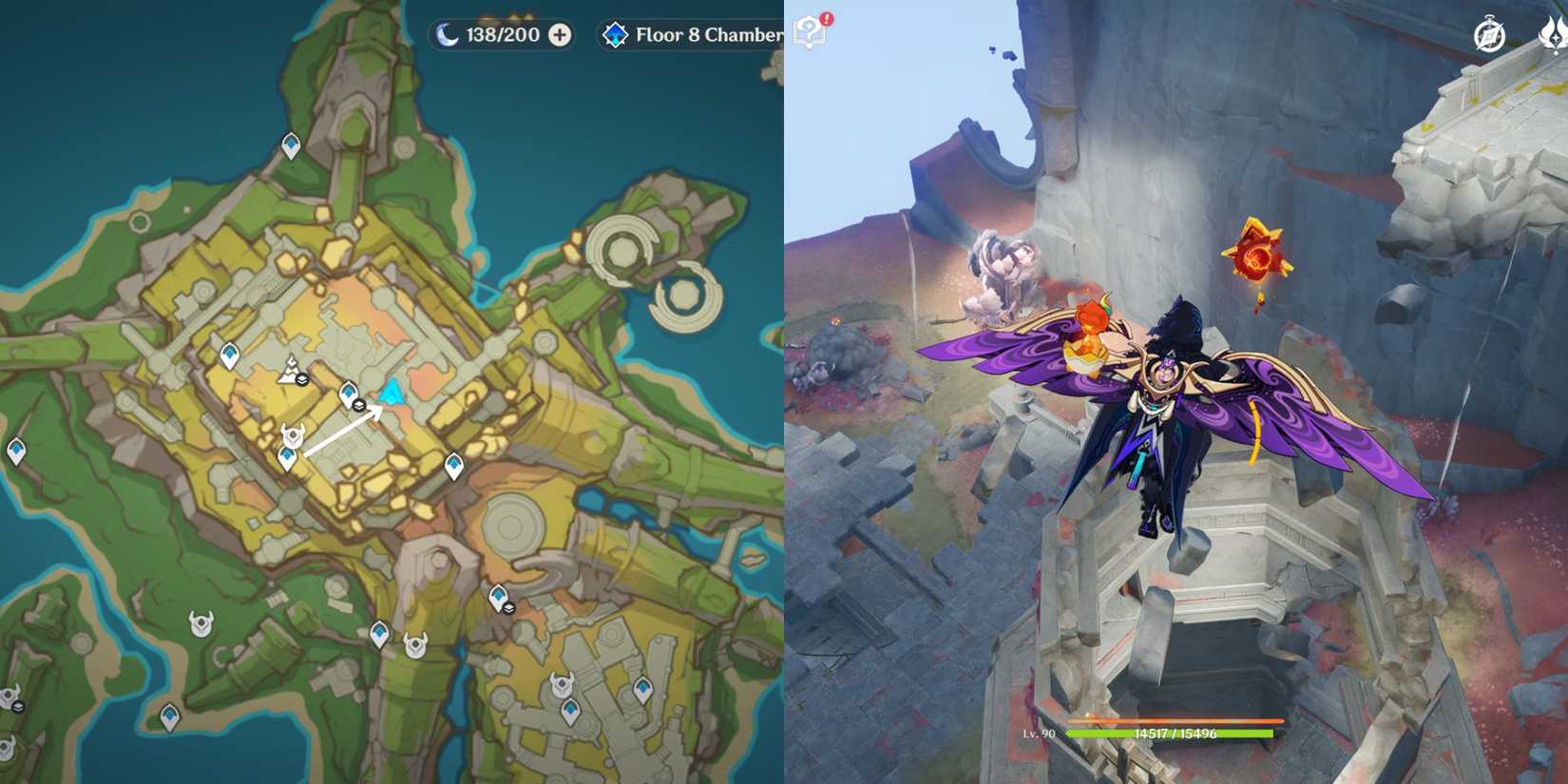 Genshin Impact- Ochkanatlan Pyroculus Location 16