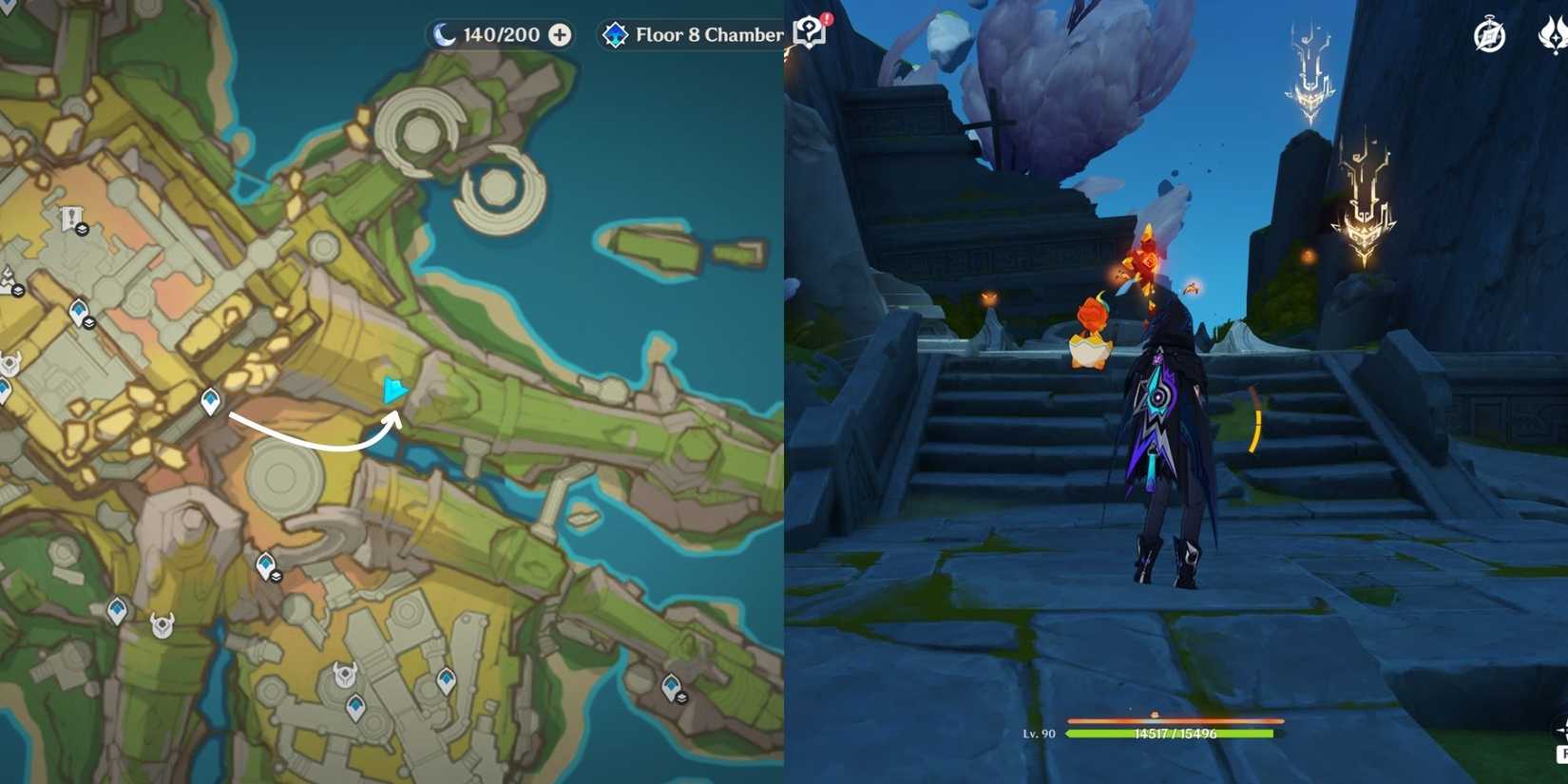 Genshin Impact- Ochkanatlan Pyroculus Location 23