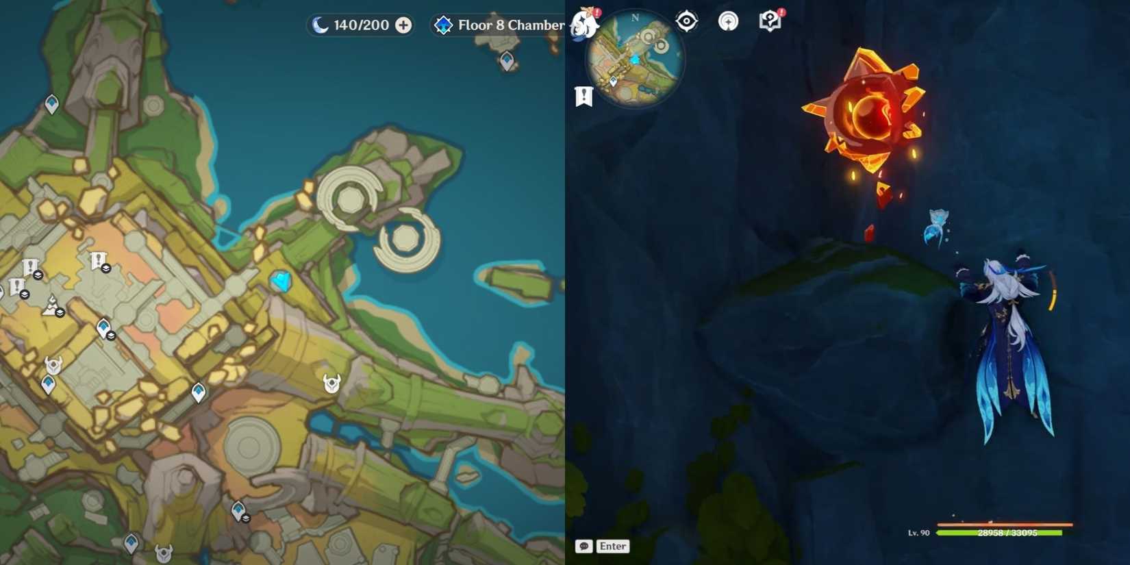 Genshin Impact- Ochkanatlan Pyroculus Location 24