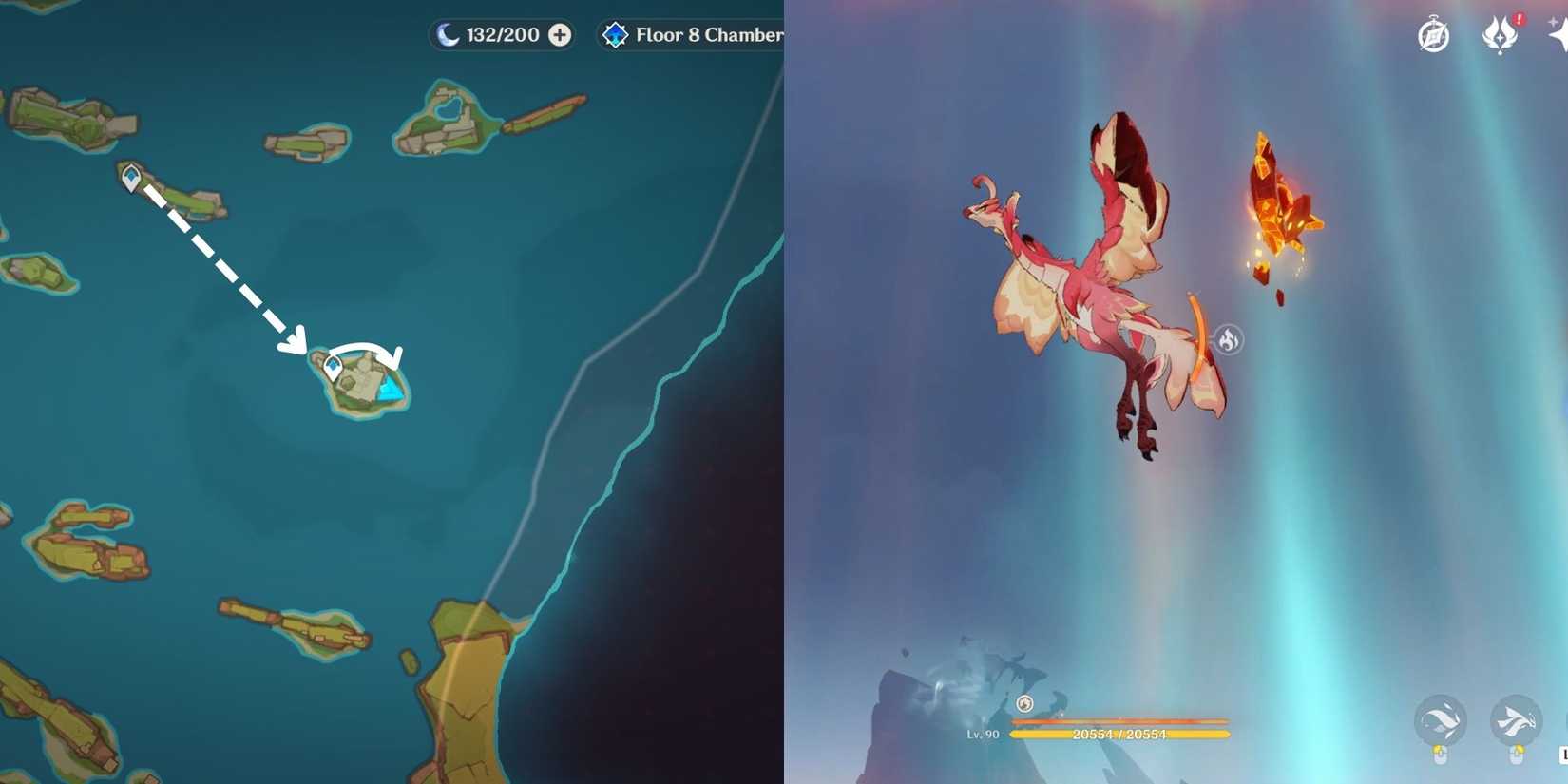 Genshin Impact- Ochkanatlan Pyroculus Location 3