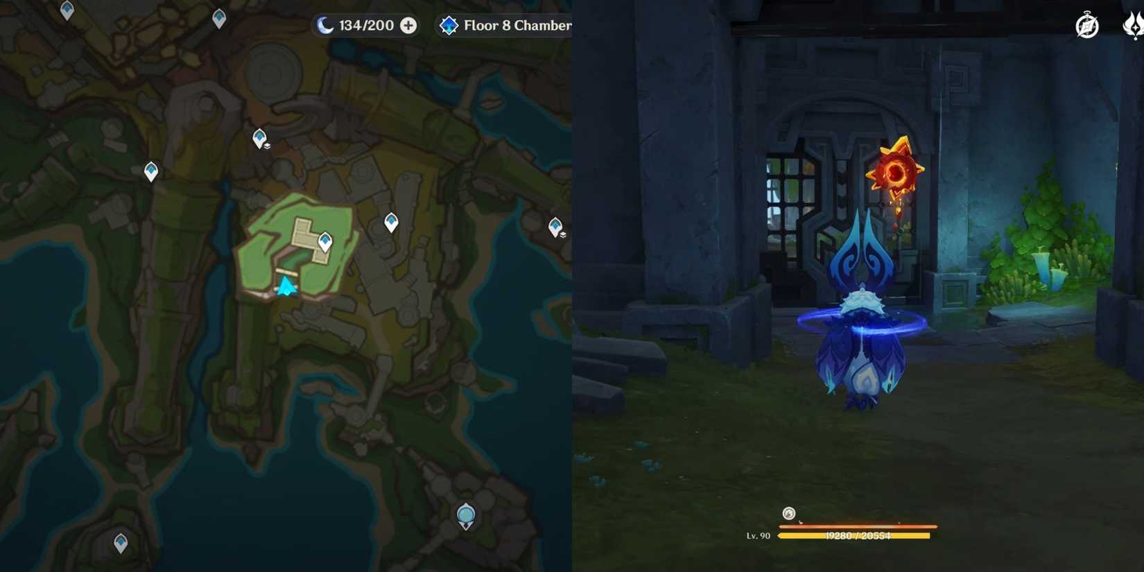 Genshin Impact- Ochkanatlan Pyroculus Location 6