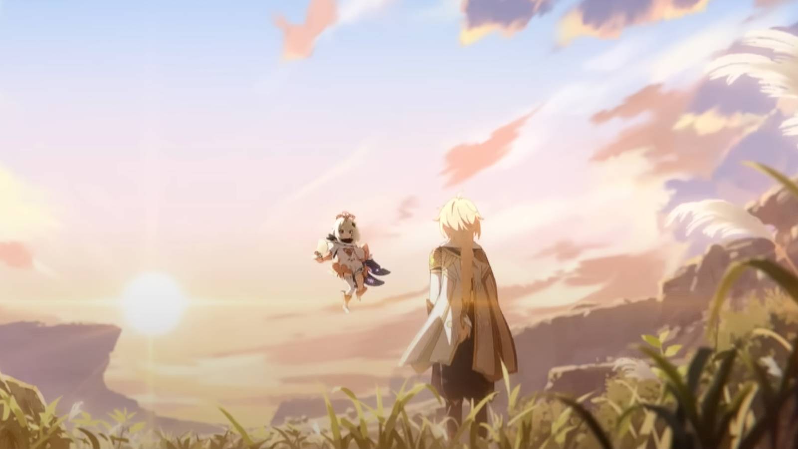 A screenshot from Genshin Impact's 