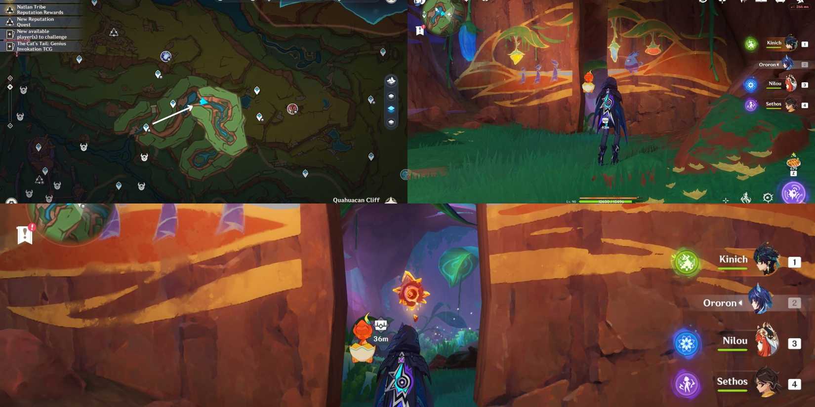 Genshin Impact_ Quahuacan Cliff Pyroculus 1