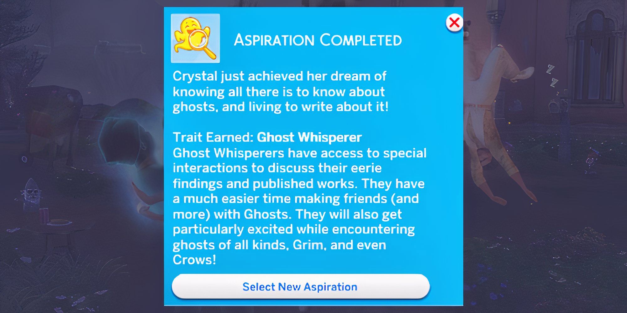 The Sims 4: Ghost Historian Aspiration Guide