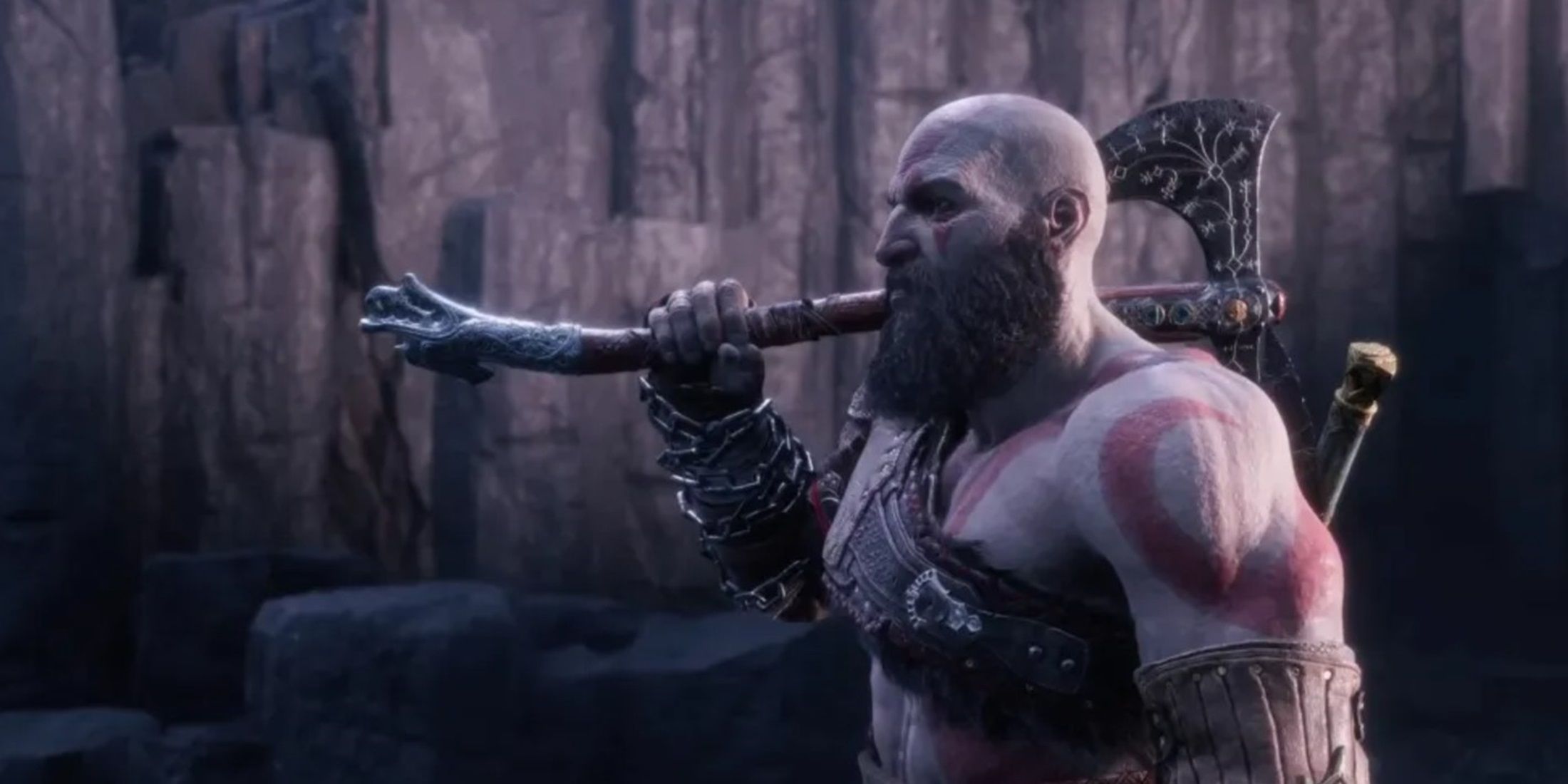 Kratos from God of War Ragnarok