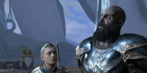 Kratos and Atreus in God of War Ragnarok