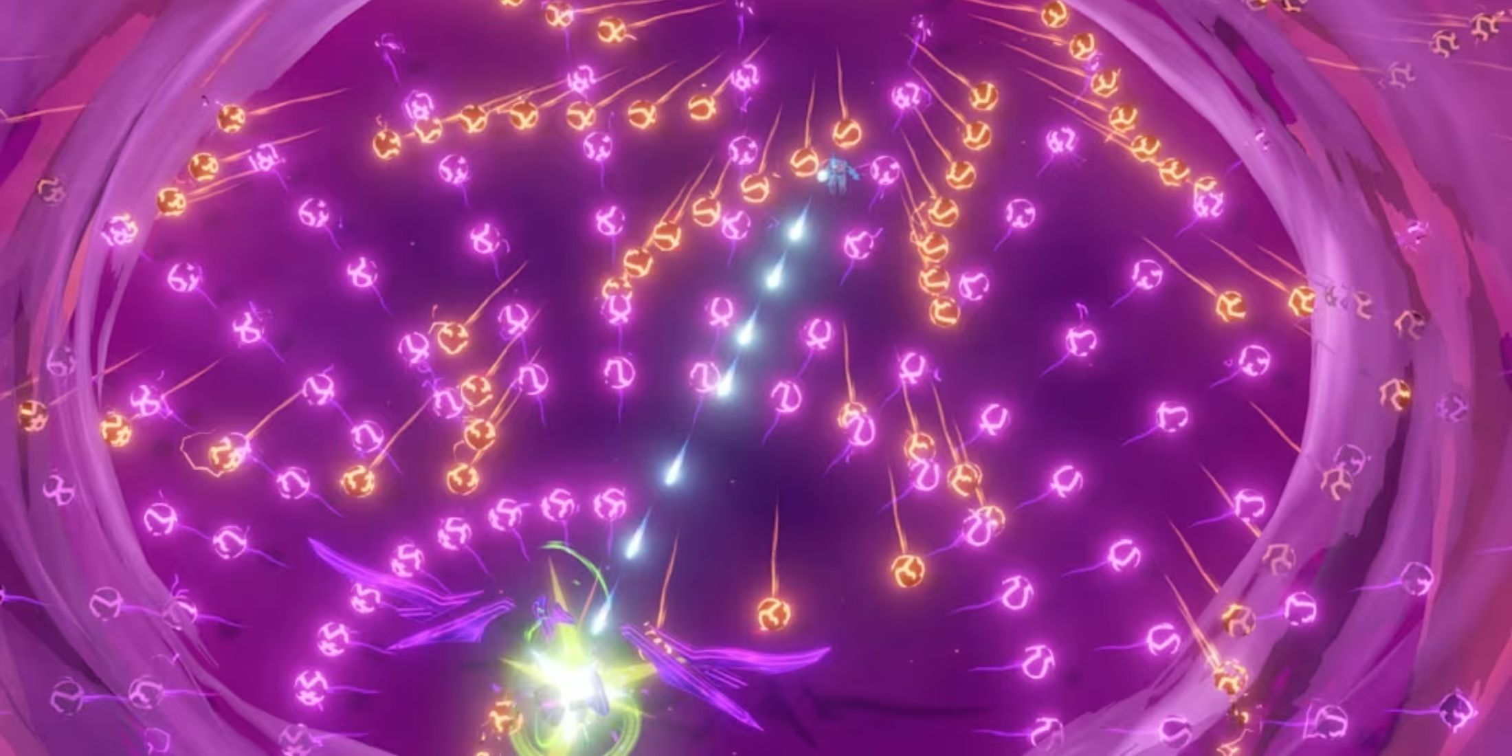 Lots of projectiles in Godstrike