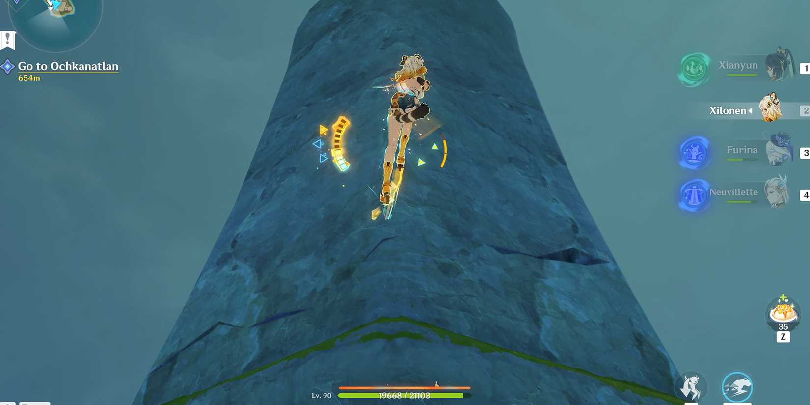 going for the second iridescent inscription in genshin impact