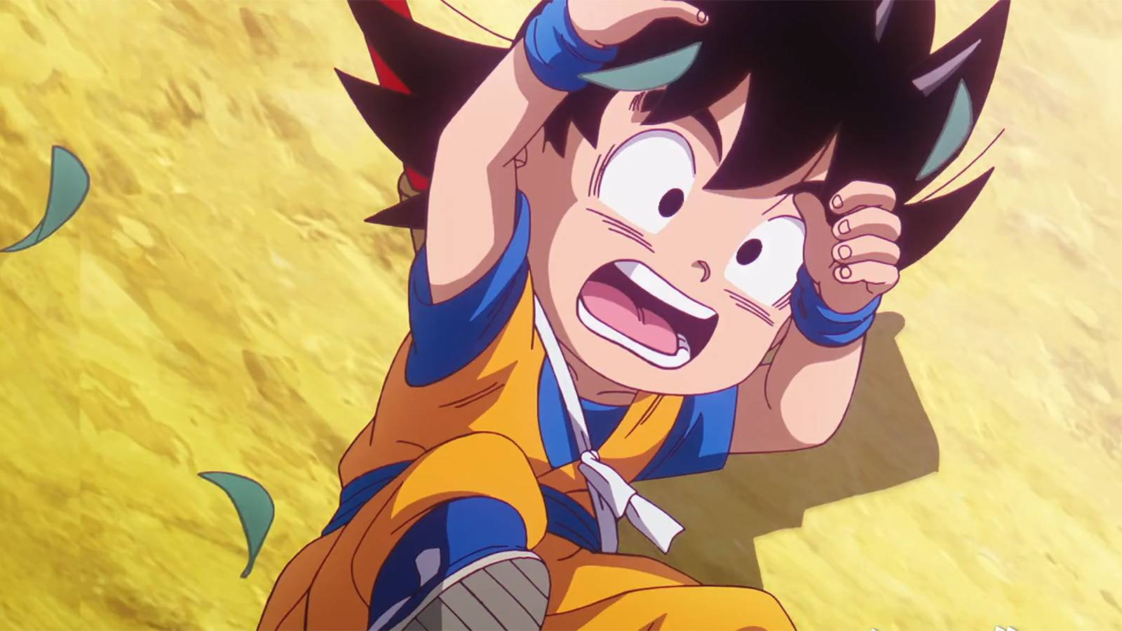 Goku on the ground in Dragon Ball DAIMA Episode 7 preview