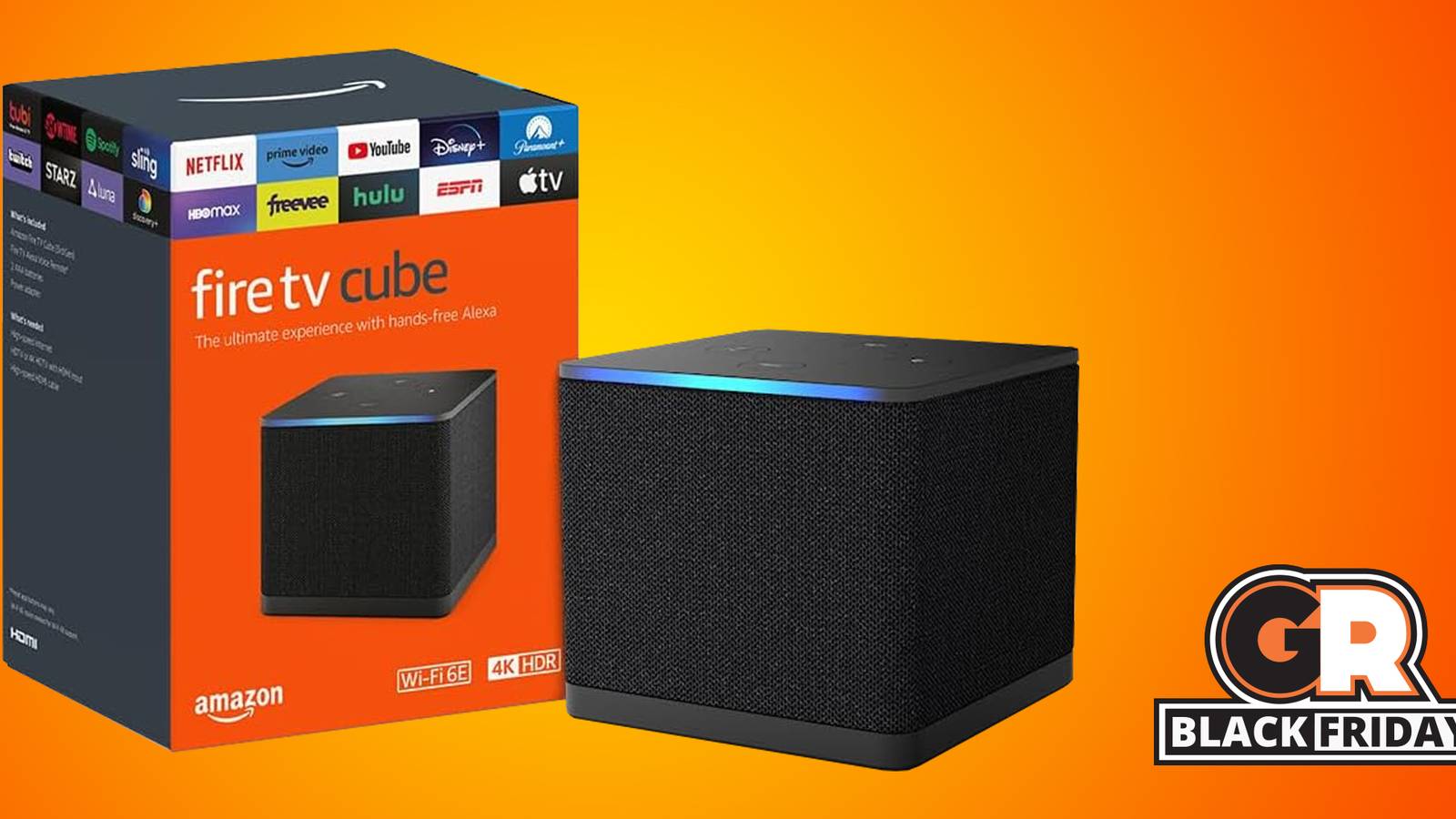 The 4K Amazon Fire TV Cube is Only $100 for Cyber Monday