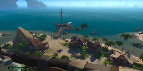 Grapple Gun in Sea of Thieves 