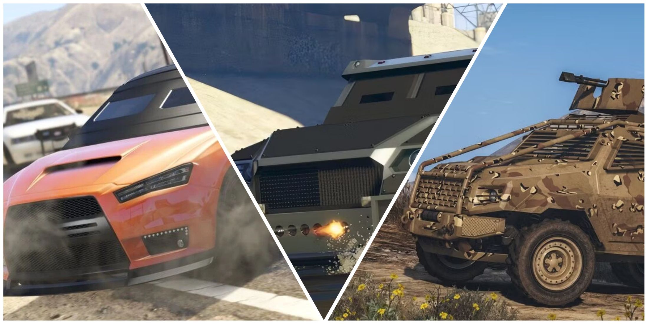 GTA Online Kuruma, Nightshark, Insurgent Pick Up