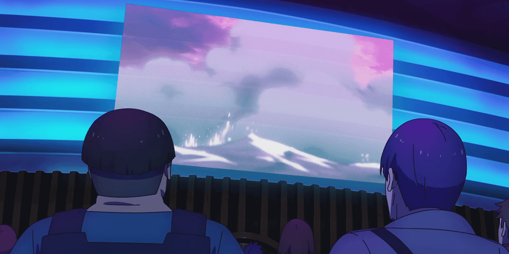 Gun Gale Online S2 Ep 7 Squad Jam Tournament Spectators