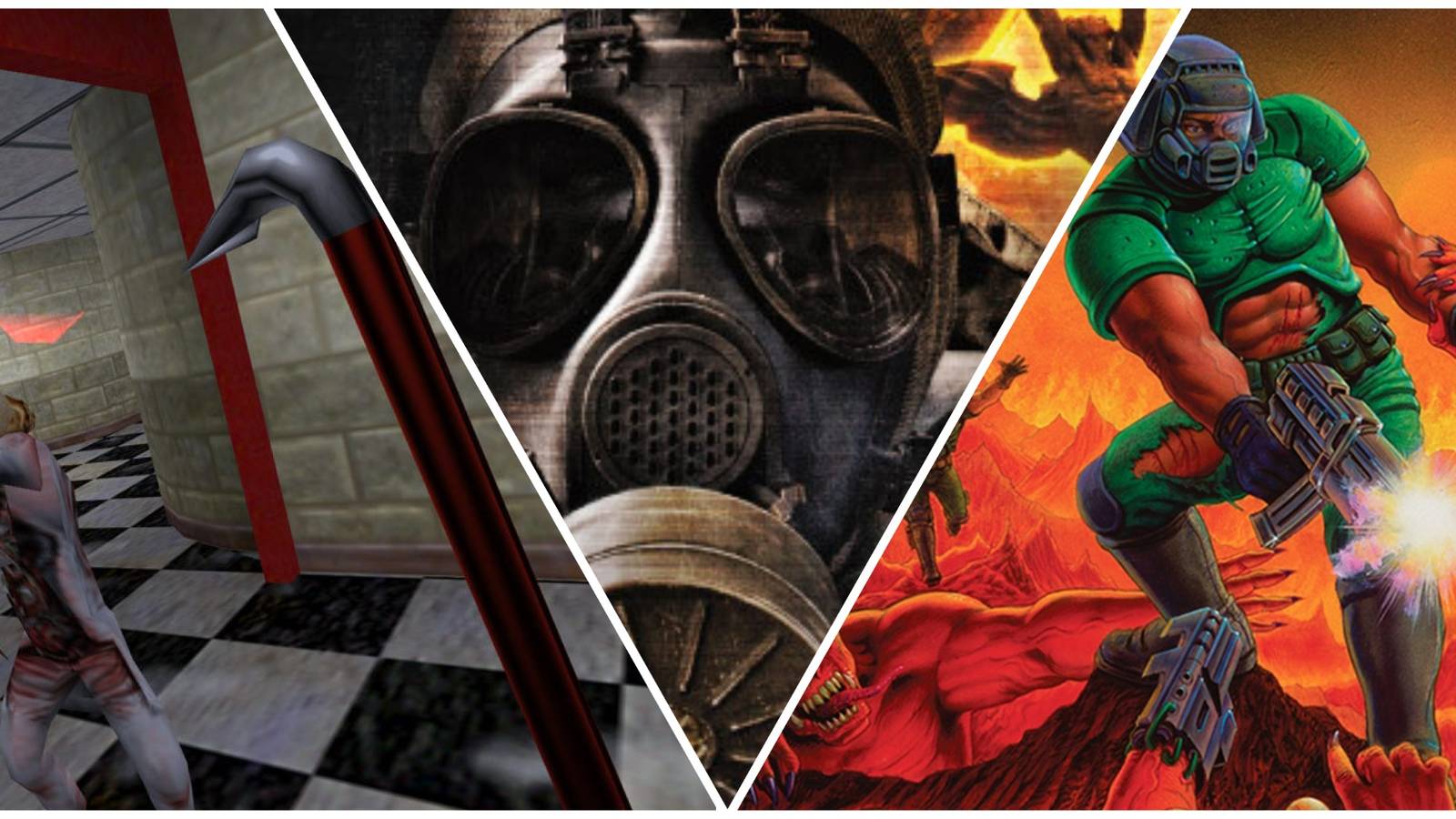 Half-Life, Stalker Call of Pripyat, Doom