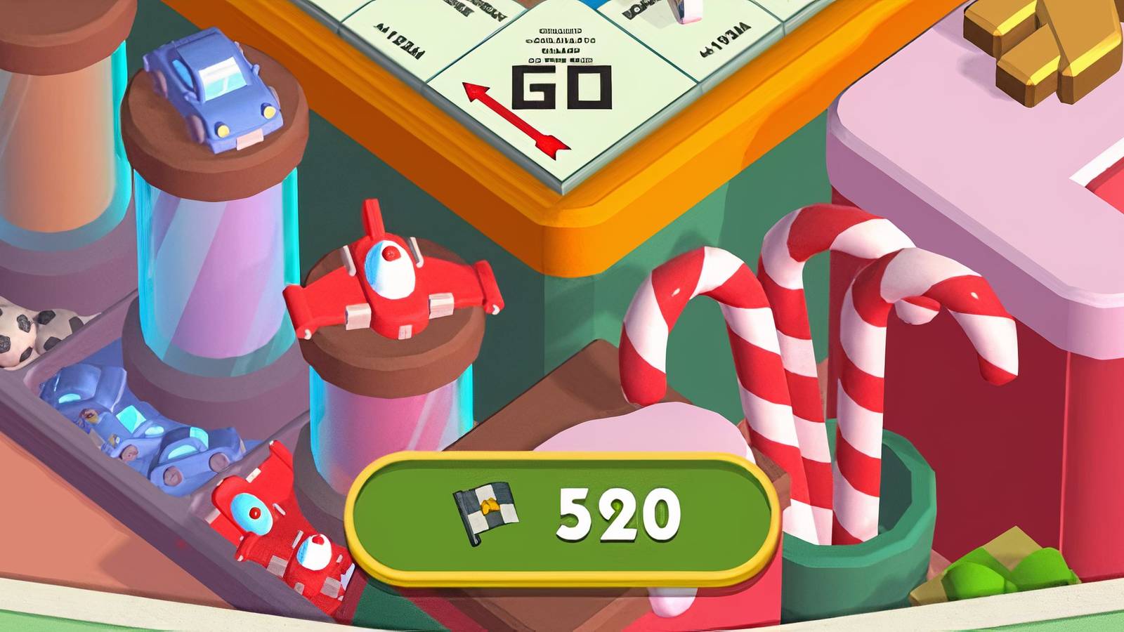 harvest racers flag tokens monopoly go