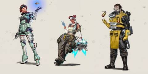 Horizon Lifeline Caustic in Apex Legends