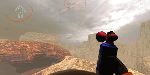 Airhorn Being Held By Player