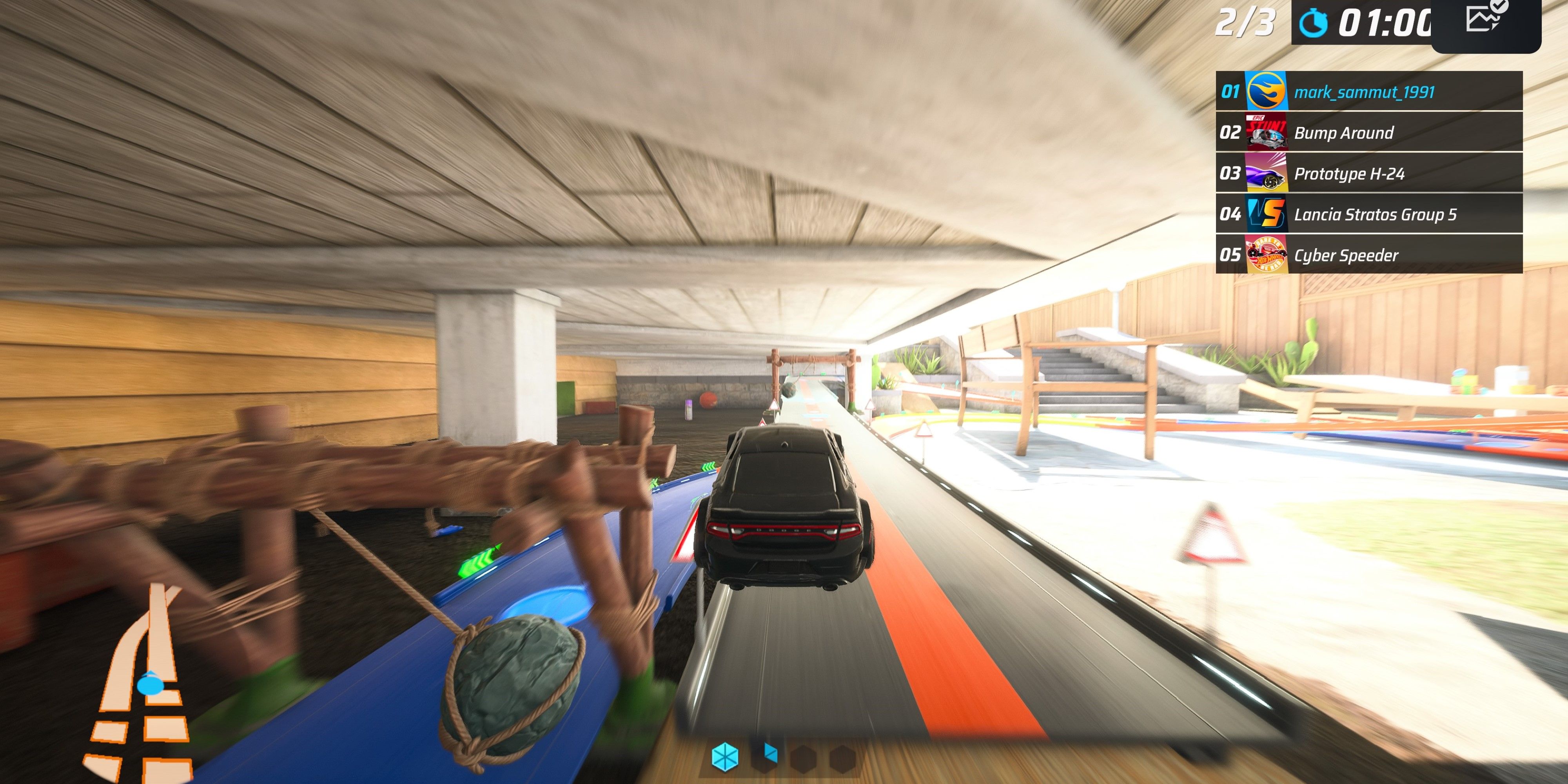 HOT WHEELS UNLEASHED™ 2 - Turbocharged f10 dodge charger jump