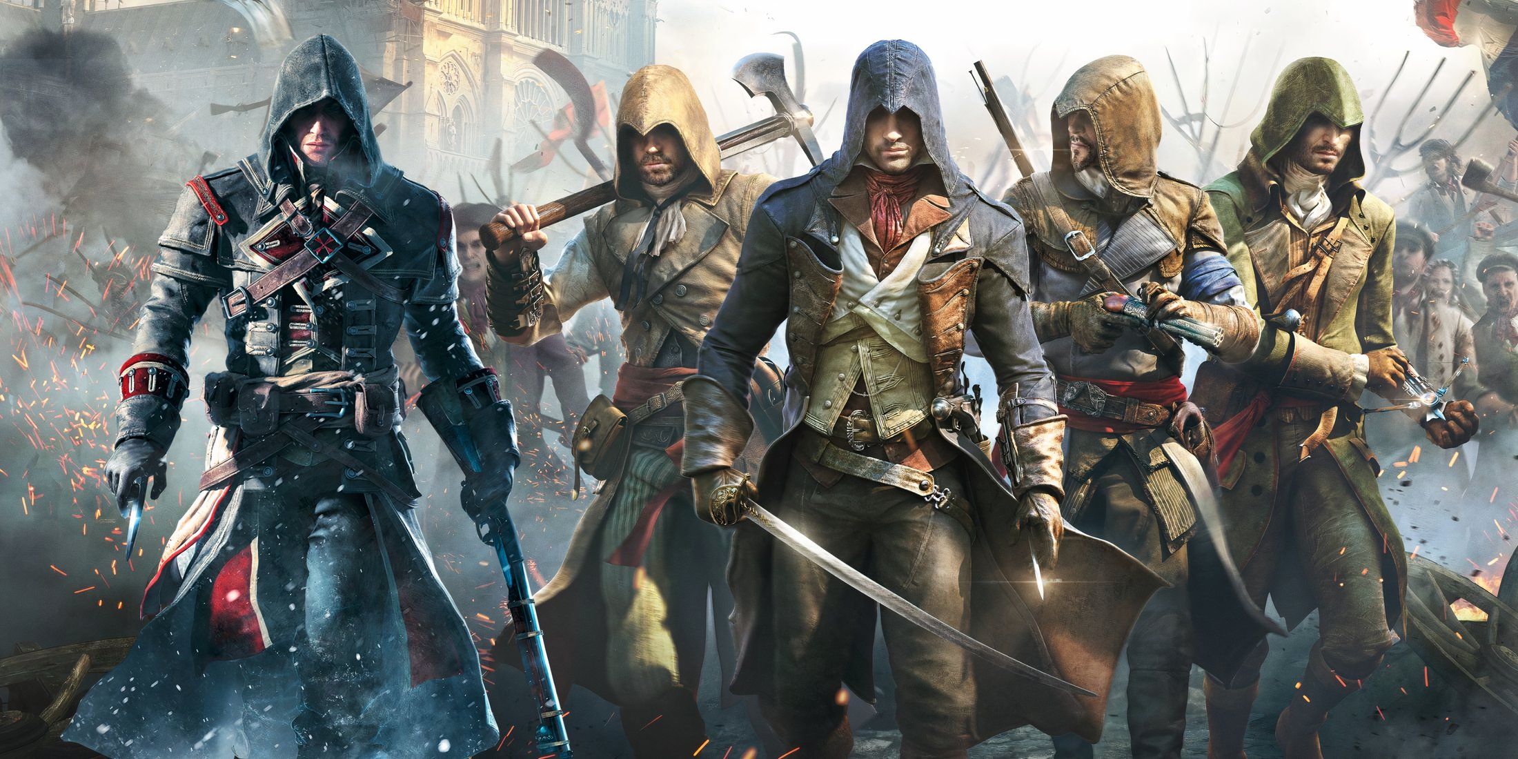 Assassin's Creed Rogue and Unity 10th Anniversary