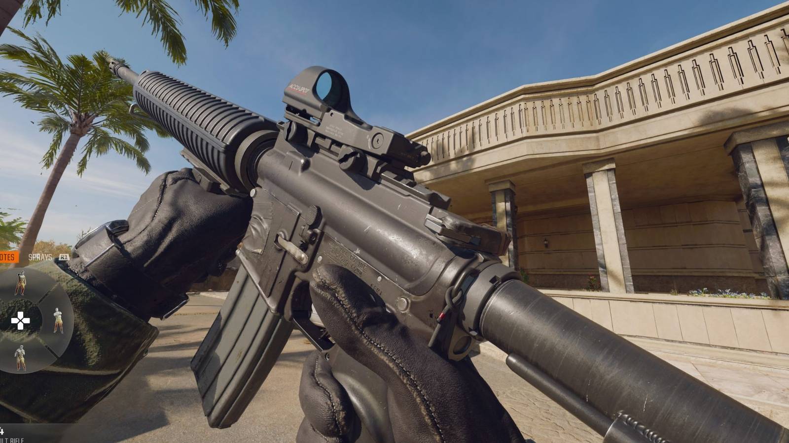 how to inspect weapons in bo6