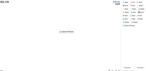 How To Make Game of Thrones in Infinite Craft