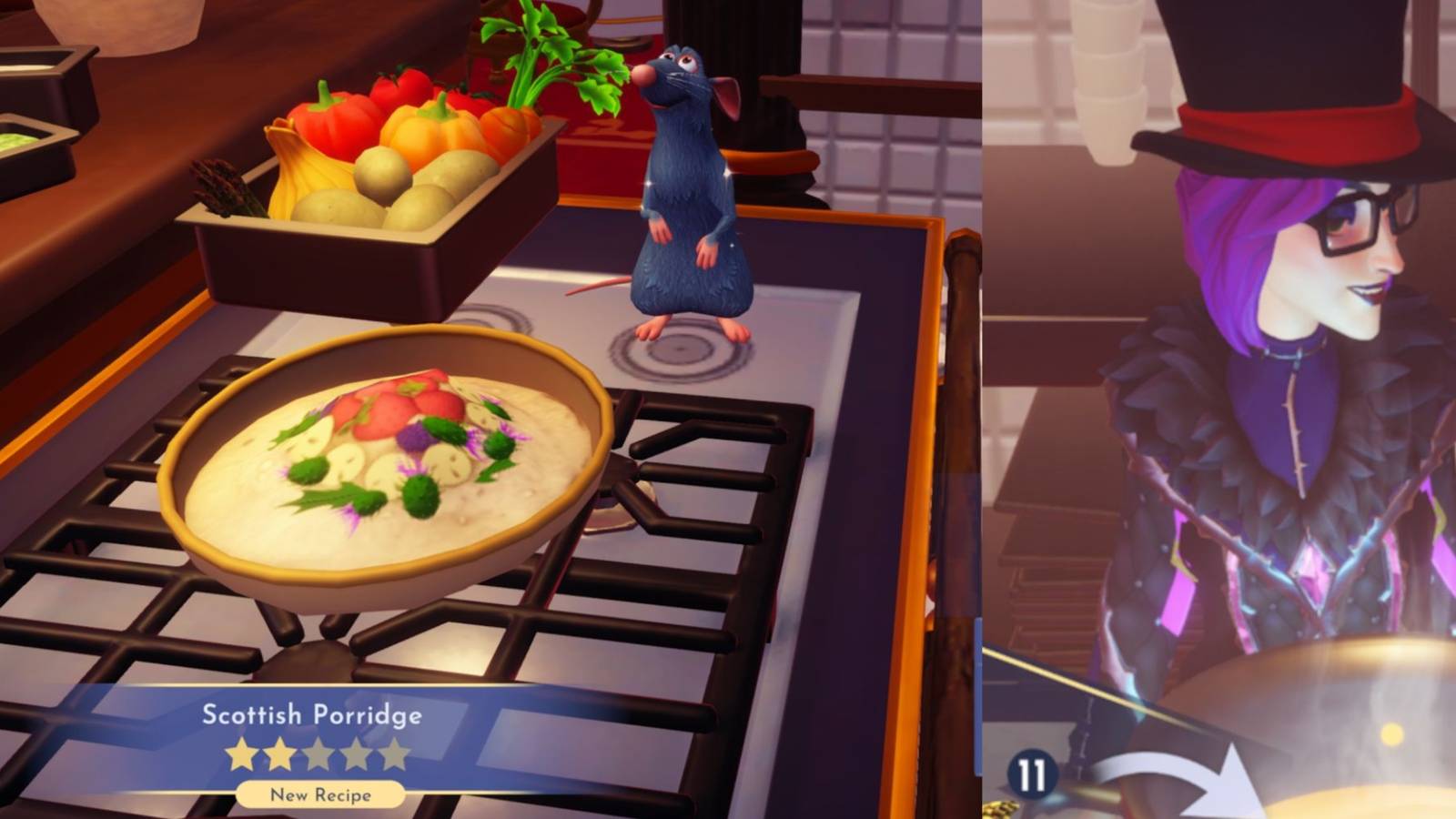 How to make Scottish Porridge in Disney Dreamlight Valley