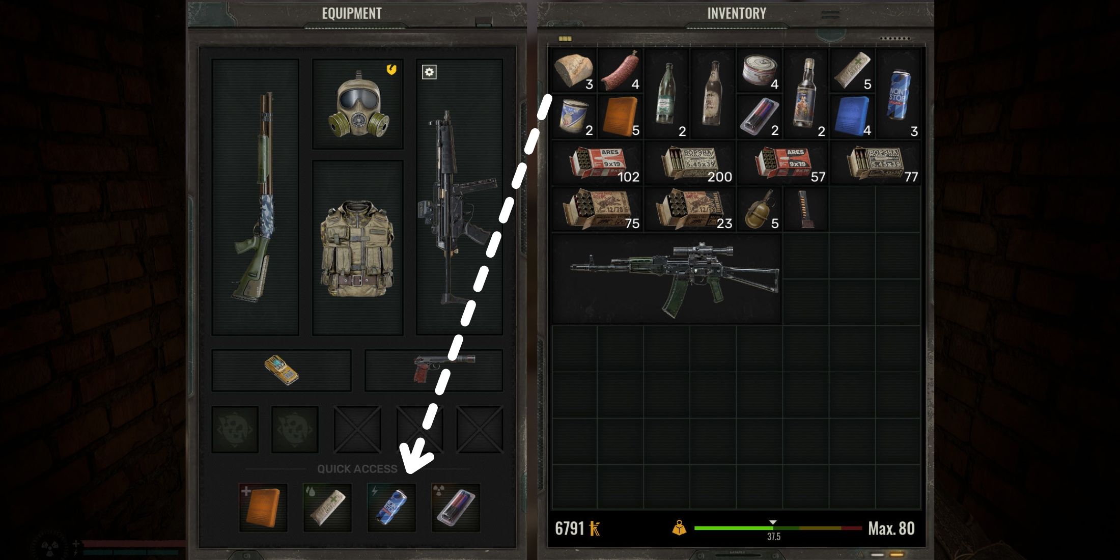 Stalker 2: How to Use Quick Access Consumable Slots