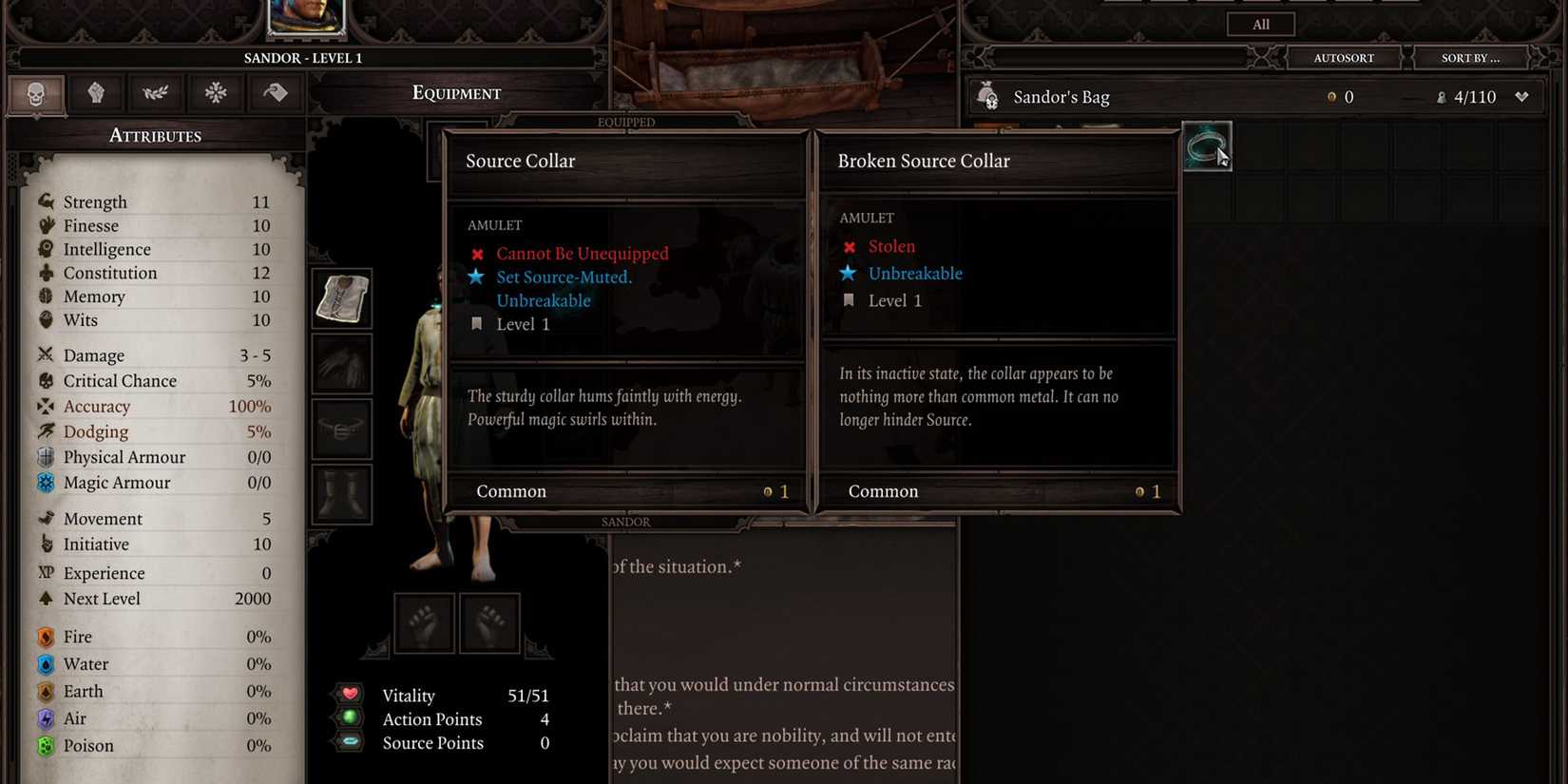 Divinity Original Sin 2 How To Remove Collar