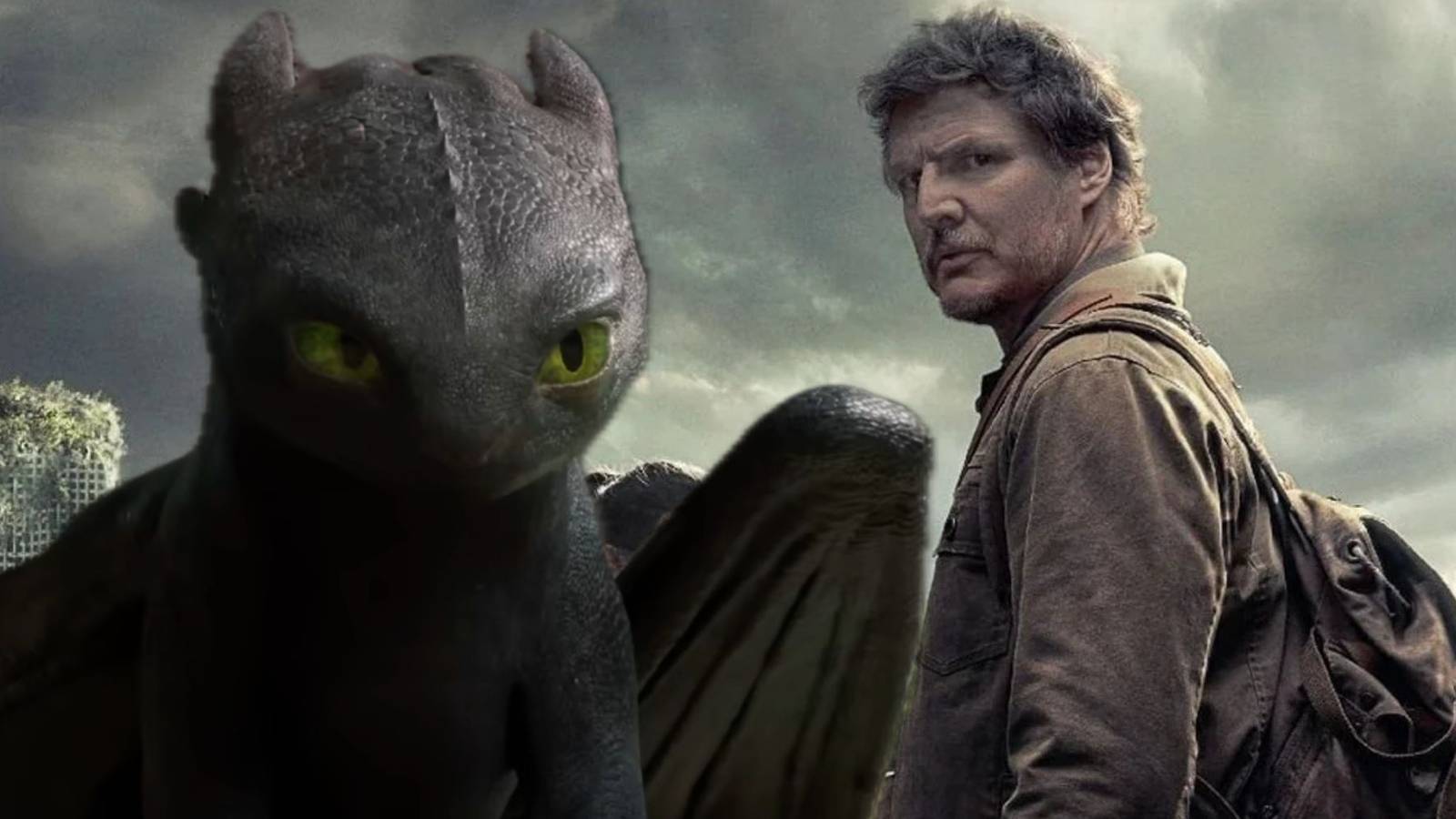 Toothless How to Train Your Dragon live-action Joel The last of Us