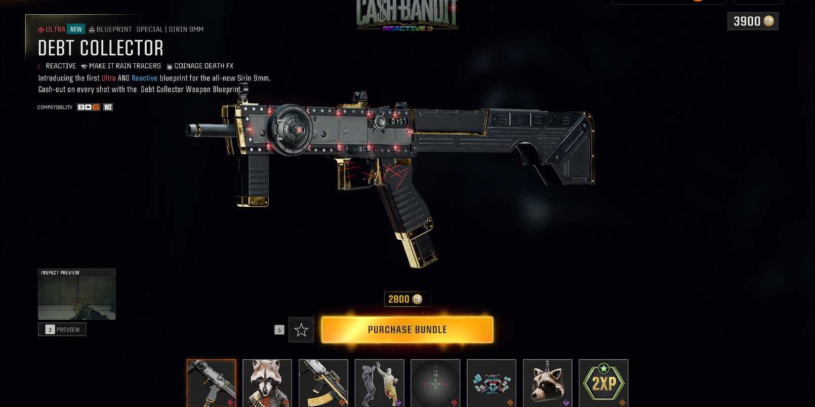 Screenshot showcasing how to unlock the Sirin 9mm early in Black Ops 6 and Warzone 