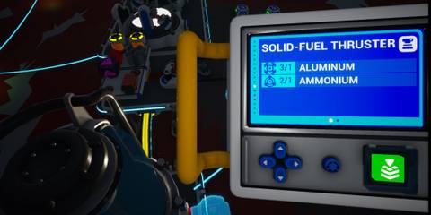 How to unlock the solid fuel thruster in astroneer