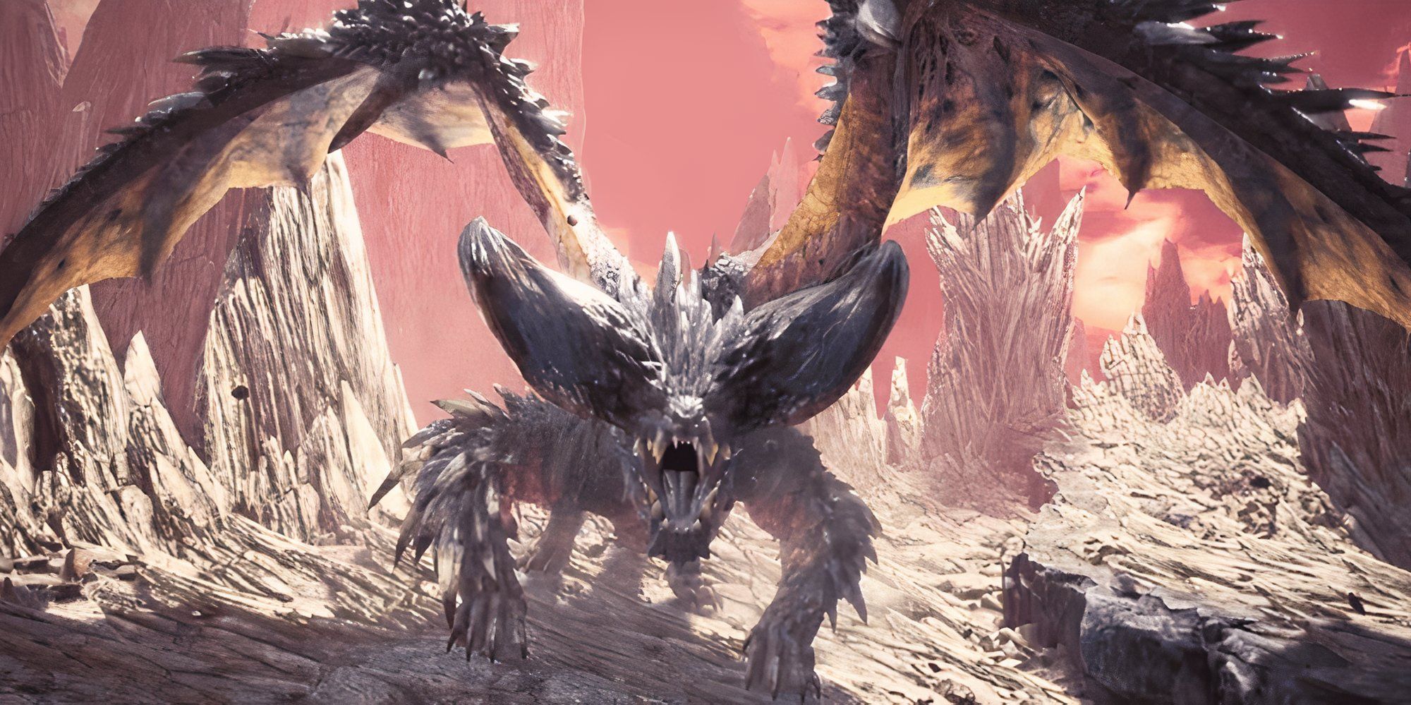 Ruiner Nergigante roaring.