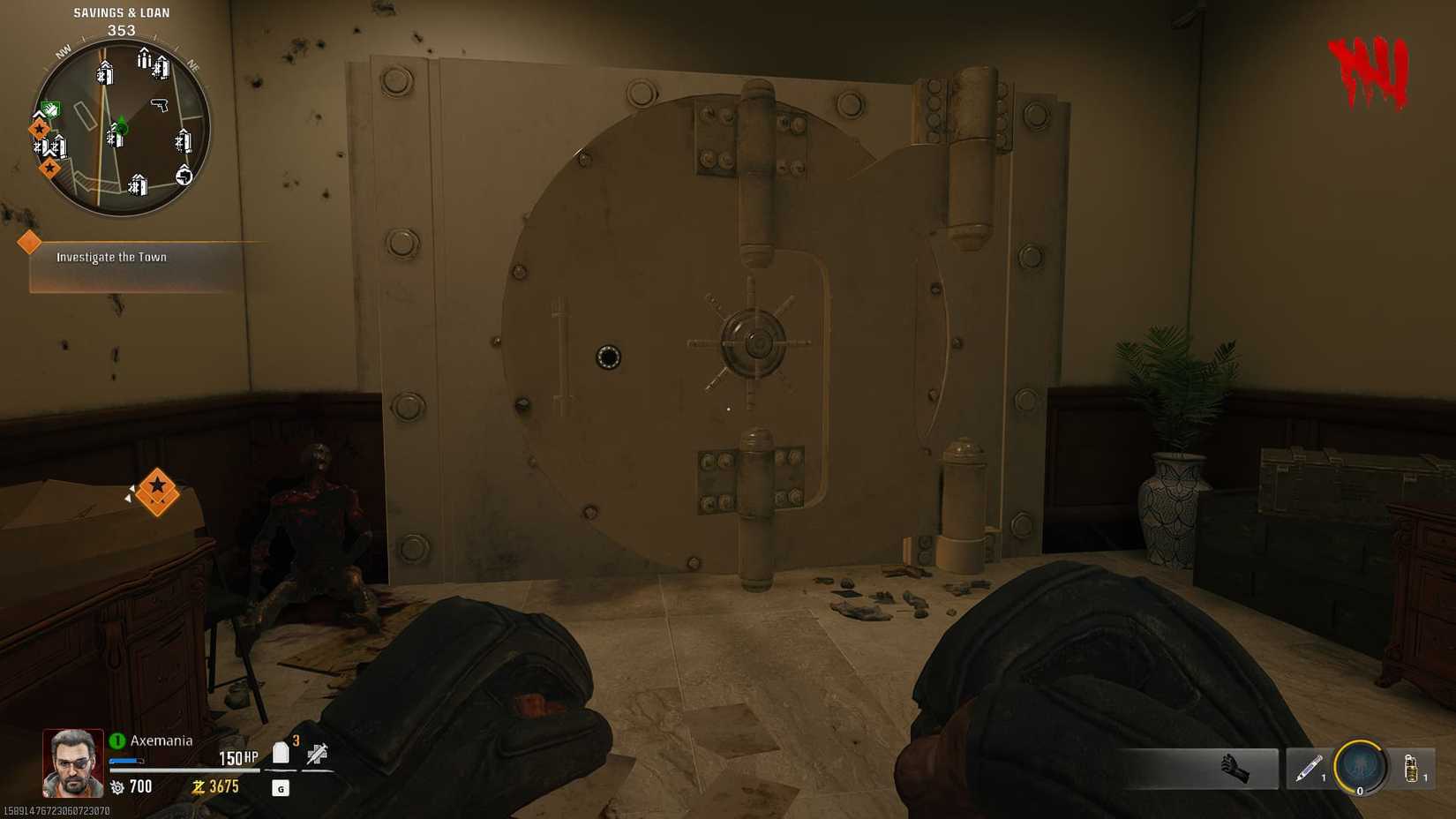 The vault door in BO6 Liberty Falls