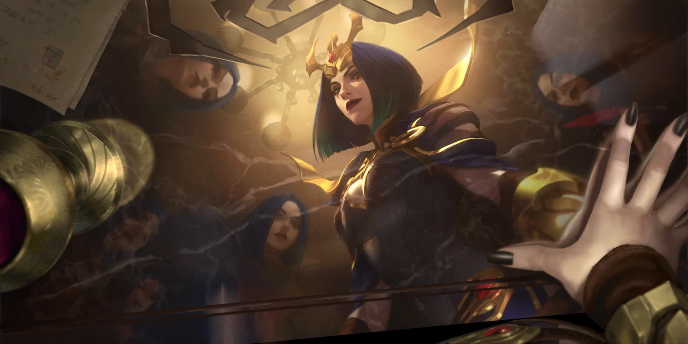 Full card art for Leblanc in LoR